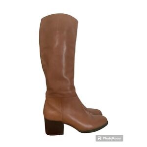 Sam Edelman Joelle Boots mid brown  knee high size 7.5